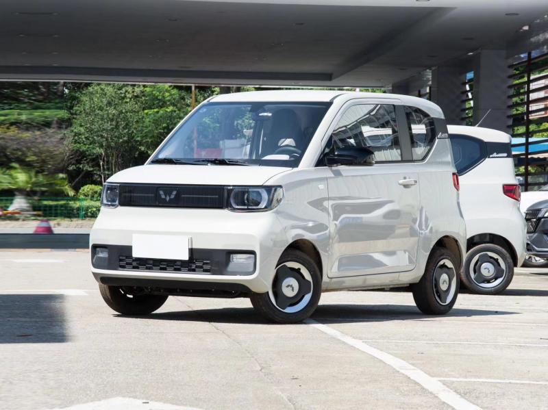 Wuling hongguang mini EV macaron fashion120KM 4 места готовый к отправке Новый энергичный компактный электрический автомобиль для взрослых