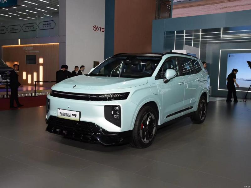 Geely Rui Blue 9 Новый энергетический автомобиль, 6 сидений, спортивный автомобиль Ruilan Suv Ev Car