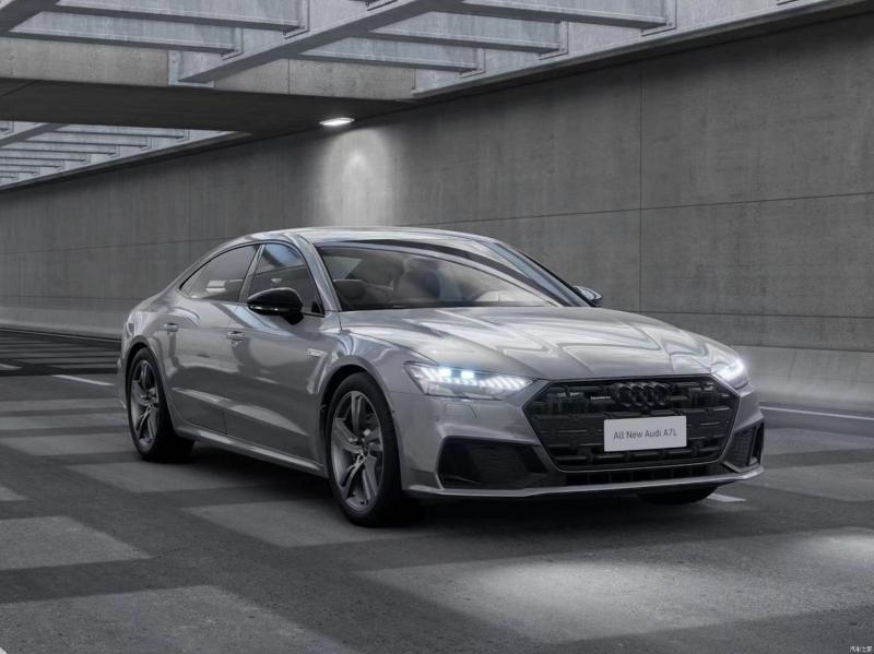 Быстрая доставка, Audi A7L 55 TFSI quattro, 5 сидений, пассажирский 0 км, б/у автомобиль, 4 колеса, взрослый автомобиль, роскошный седан, автомобиль